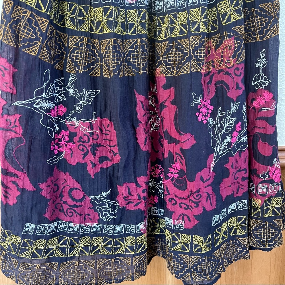NWT Sundance Flores de Colca cotton/silk boho dress - Picture 11 of 12